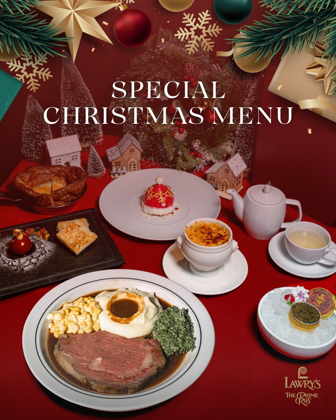 Special Christmas Menu 